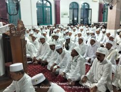 Tumpah Ruah, Safari Shalat Subuh Berjemaah Majelis Syuhada di Masjid Jami Nurussa’adah Suppa Pinrang