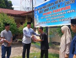 Hari Raya Idul Adha 1447 H, Polres Parepare Qurbankan 10 Sapi dan 1 Kambing
