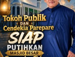 Tokoh Publik dan Cendekia Parepare Siap Putihkan Masjid Besar Darussalam Belawa, Wajo