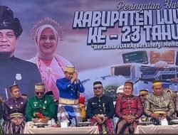 Wali Kota Parepare Tasming Hamid Hadiri Puncak HUT ke-23 Luwu Timur di Malili