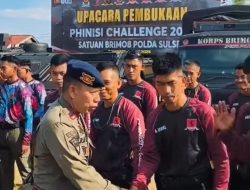 Phinisi Challenge Brimob Sulsel 2026 Dimulai, Kombes Ridwan Minta Peserta Junjung Sportivitas