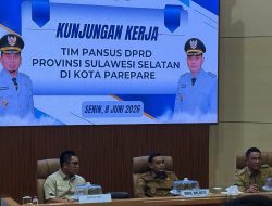 Wakil Wali Kota Parepare Terima Kunjungan Pansus DPRD Sulsel Bahas Perubahan Perda Pajak dan Retribusi Daerah