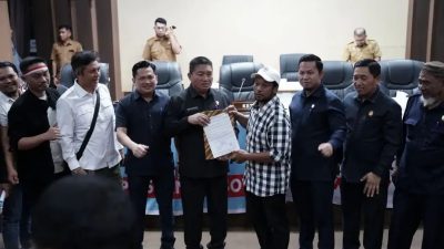 DPRD Parepare Terima Aksi Damai Aliansi Pendukung MBG, Janji Teruskan Aspirasi ke Pusat