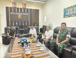 Ketua PWI Sulsel Kunjungi Pomdam XIV/Hasanuddin: Siap Perkuat Sinergi TNI-Pers