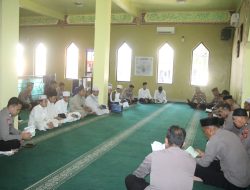 Ikhtiar Doa Bersama, Polres Parepare Yasinan Rutin di Masjid Mujahid Baiturrahim