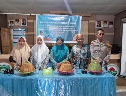 Bhabinkamtibmas Desa Kabba Hadiri Pencanangan Rekor MURI Minum MMS Serentak 54.000 Ibu Hamil