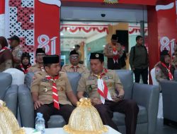Wali Kota Tasming Hamid Hadiri Pelepasan Kontingen Sulsel ke Jambore Nasional XII di Makassar