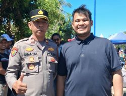 Kapolsek Minasate’ne Dampingi Komisi 3 DPR RI Dalam Gerakan Pangan Murah (GPM) Wilayah Kecamatan Minasatene Kabupaten Pangkep