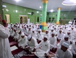 Safari Subuh Majelis Syuhada di Masjid Al Mujahidin, Jemaah Memadati Masjid Hingga ke Luar