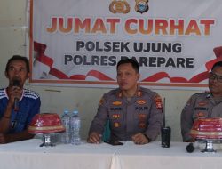 Lewat jumat curhat, kapolsek ujung dengar langsung keluhan warga rw 2 lapadde
