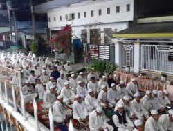 Safari Subuh Majelis Syuhada di Soreang Membludak, Saf Jemaah Sampai ke Jalan Raya