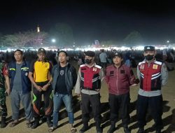 Sinergitas Tni – Polri Pengamanan  Pasar Malam dan  Wahana Bermain  Keluarga