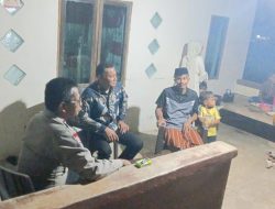 Lewat patroli dialogis di malam hari Bhabinkamtibmas Polsek Minasate’ne Berikan himbauan Kamtibmas kepada warga binaan