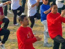 Wali Kota dan Wawali Parepare Kompak Senam Jantung di World Heart Day 2026