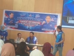 Lanjutkan Konsolidasi, PAC Demokrat Soreang Gelar Pendidikan Politik