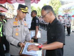 Kapolres Parepare Beri Penghargaan 6 Personel, Dari Penindak Pelanggar di Jalan Hingga Penjaga Publikasi