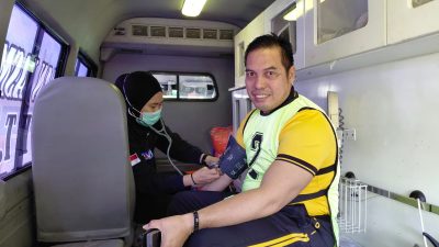Tak Mau Ambil Risiko, Si Dokkes Polres Parepare Screening Ketat Ratusan Personel di Lapangan Andi Makkasau