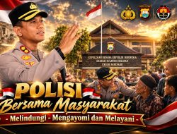 Implementasi Arah Baru Polri, Polres Parepare Sebar Spanduk “Polisi Bersama Masyarakat”
