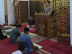 Polisi Bersama Masyarakat, Wakapolres Parepare Safari Subuh dan Sosialisasi Kamtibmas