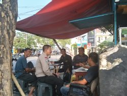 Warung Kopi Jadi Pos Kamtibmas, Cara Bhabinkamtibmas Polres Parepare Rangkul Warga